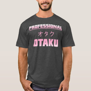 Camiseta Funny and Cute Anime Manga Profesional Otaku Premi
