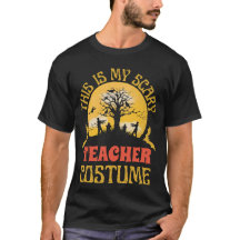 Funny and Scary Teacher Costume for Halloween