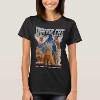 Camiseta Funny Angel Cats Fluffy Fiery Sent From Above