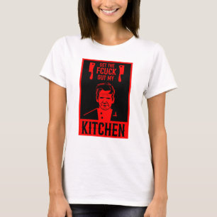 Camiseta Funny Angry Chef