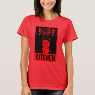 Camiseta Funny Angry Chef