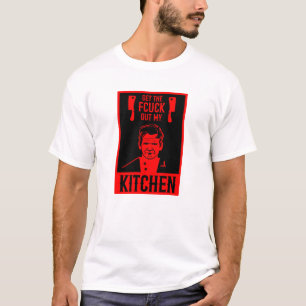Camiseta Funny Angry Chef