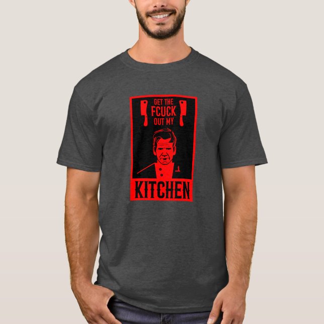 Camiseta Funny Angry Chef (Anverso)