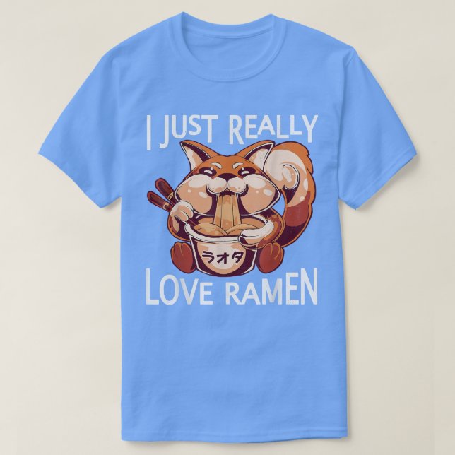 Camiseta Funny Anime Fox  (Diseño del anverso)