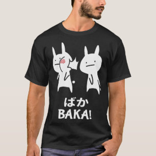 Camiseta Funny Anime Japan Baka Rabbit Slap - Baka Japonés