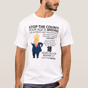 Camiseta Funny año 18 cumpleaños presente año feliz año de 