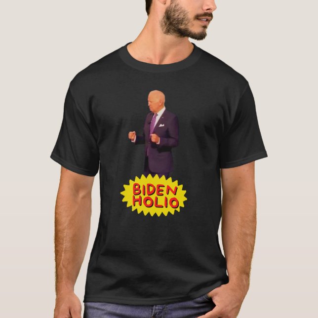 Camiseta Funny Anti Biden Bidenholio  (Anverso)