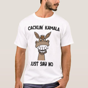 Camiseta Funny Anti Kamala Harris Laughing Donkey