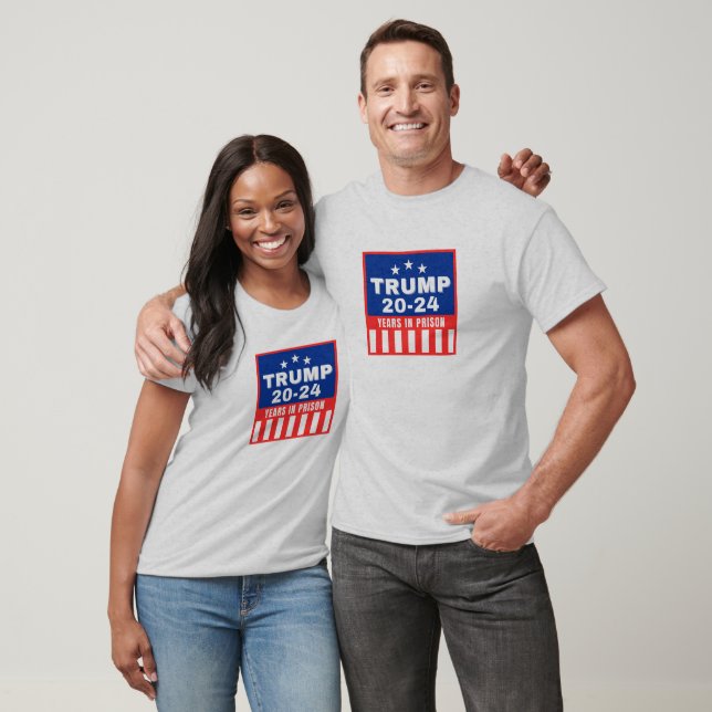 Camiseta Funny anti-Trump 20-24 años en elecciones de prisi (Unisexo)
