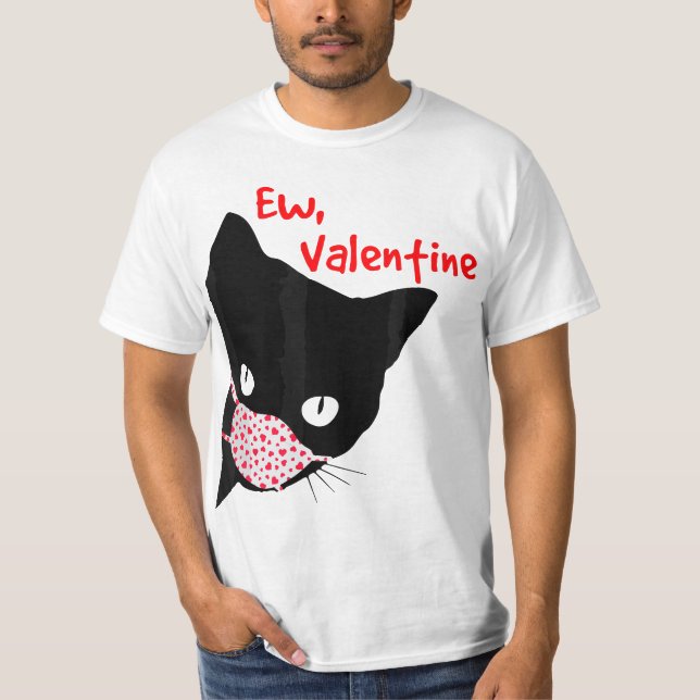 Camiseta Funny Anti Valentines Day Ew Valentine Day Haters  (Anverso)