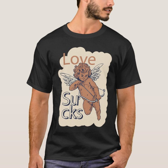 Camiseta Funny Anti Valentine's Day  Men Women Valentine's (Anverso)