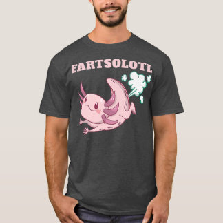 Camiseta Funny aolotl fart fartalotl meican fish animals ao