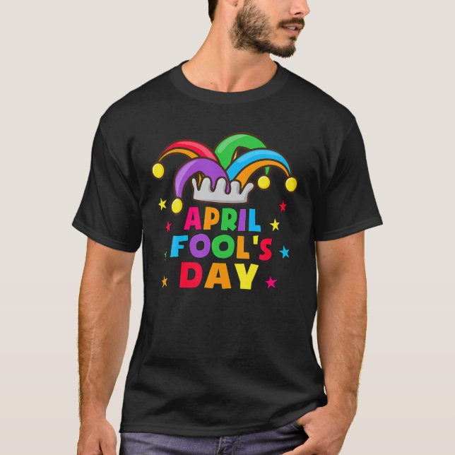 Camiseta Funny April Fools Day Pranks Kit 1April Chistes K (Anverso)
