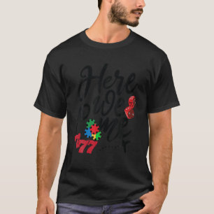 Camiseta Funny Aquí Vivimos Chicas Viaje Familia Squad Casi