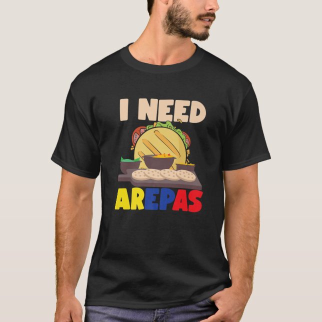 Camiseta Funny Arepa (Anverso)
