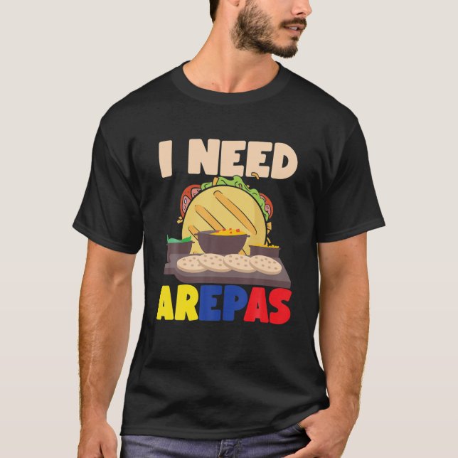 Camiseta Funny Arepa (Anverso)