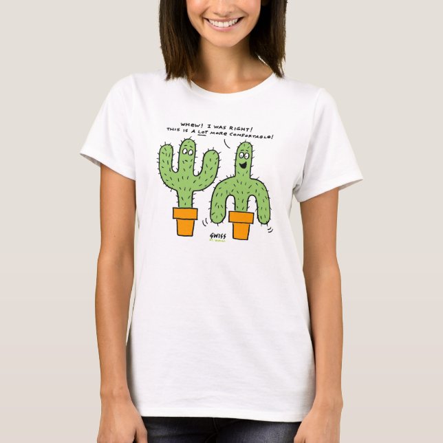 Camiseta Funny Arizona Cactus Lover Cute Personalizado Cact (Anverso)