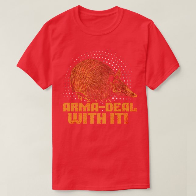Camiseta Funny Armadillo (Diseño del anverso)
