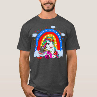 Camiseta Funny asesina Unicorn Classic TShirt