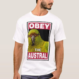 Camiseta Funny Austral Parakeet Art