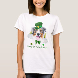 Camiseta Funny Australian Shepherd Gold St Patricks Day
