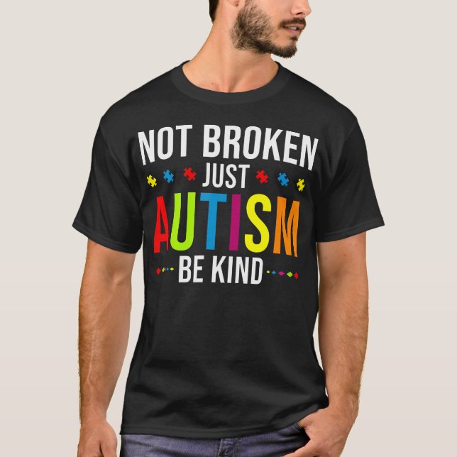 Camiseta Funny Autism Awareness Support Autistic Youth (Anverso)