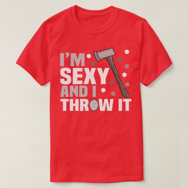 Camiseta Funny Ax Throwing Ax Thrower Classic TShirt (Diseño del anverso)