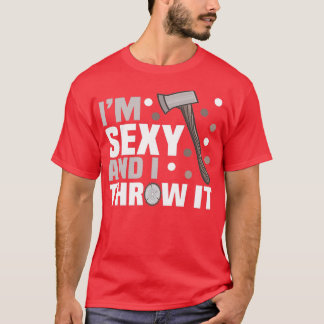 Camiseta Funny Ax Throwing Ax Thrower Classic TShirt