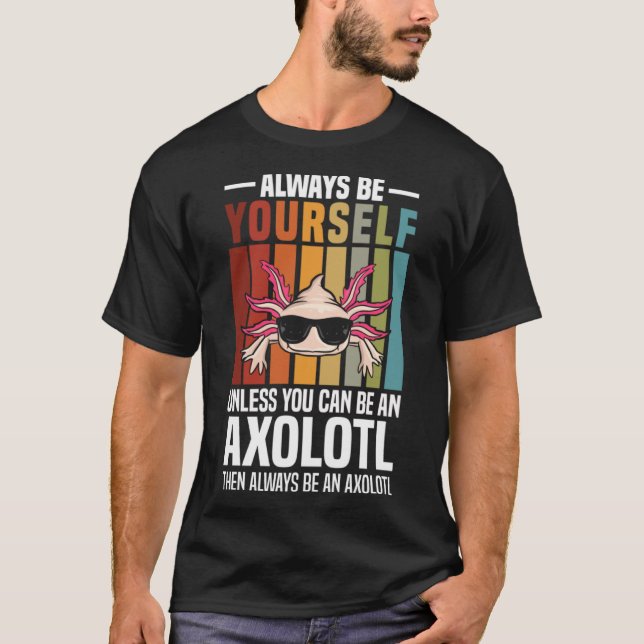Camiseta Funny Axolotl Pullover Hoodie (Anverso)