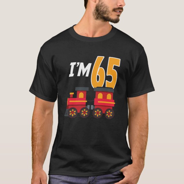 Camiseta Funny B, Juguete del Tren de la Fiesta del Cumplea (Anverso)