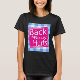 Camiseta Funny Back & Body Duele a la familia de Navidades
