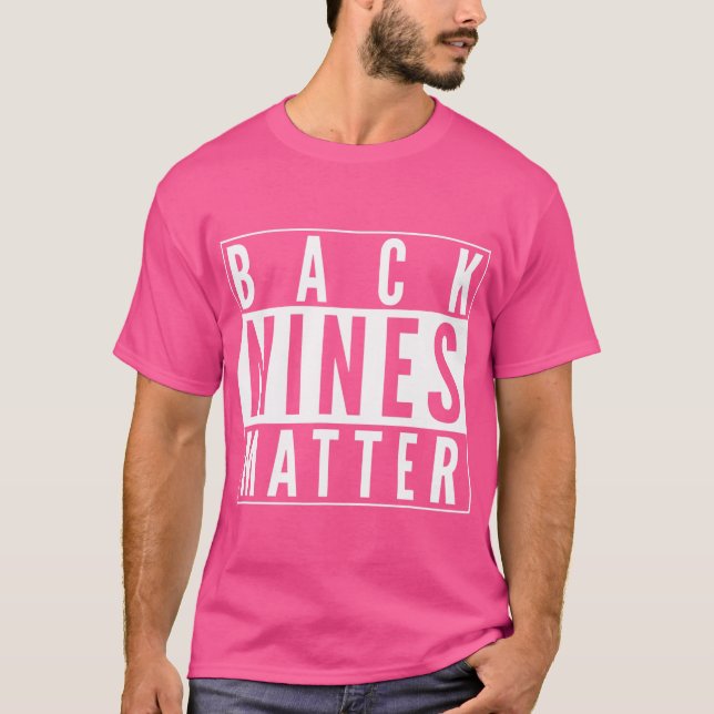 Camiseta Funny Back Nines Matter Golf Club Practic (Anverso)