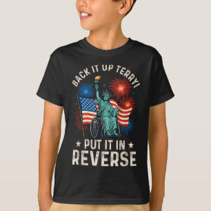 Camiseta Funny Back Up Terry Lo Puso En Fuego Inverso 4
