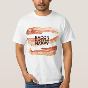 Camiseta Funny Bacon Lover