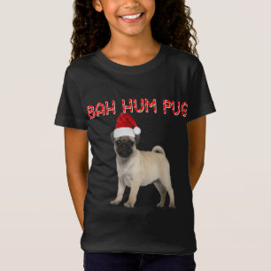 Camiseta Funny Bah Hum Pug Navidades de perro regalo de vac