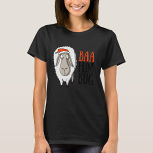 Camiseta Funny Bah Humbug Sheep Navidades Baa Humbug