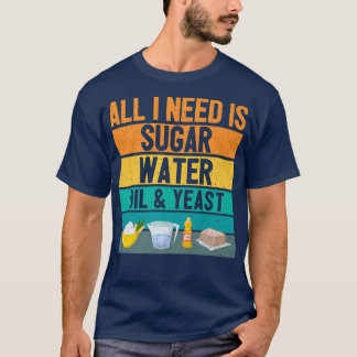 Camiseta Funny Baker Bread Baking Bread Baker Retro