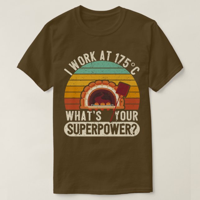 Camiseta Funny Baker Bread Baking Bread Baker Superpower Re (Diseño del anverso)