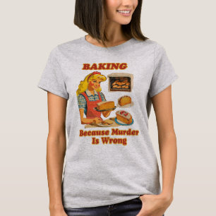 Camiseta Funny Baker Sister Dice Cita De Baking Sarcasm