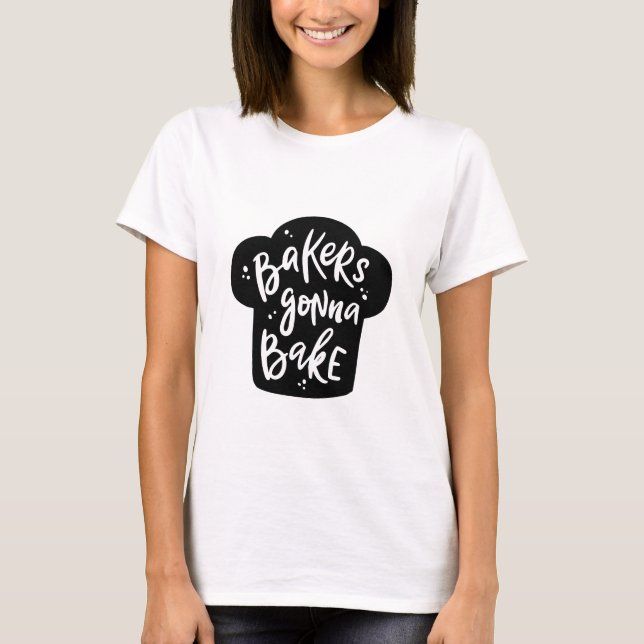 Camiseta Funny Baking Apparel (Anverso)