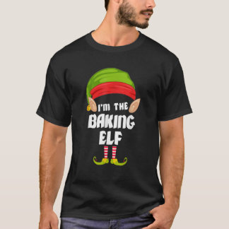 Camiseta Funny Baking Elf Mating Family Group PJ Christma