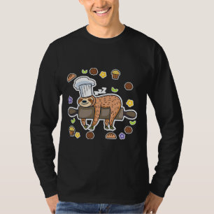Camiseta Funny Baking Sloth Baker Cupcake activo