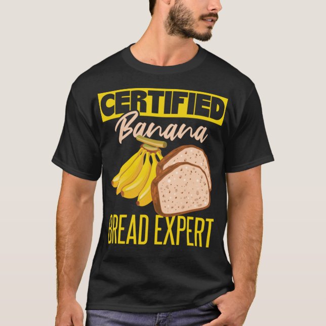 Camiseta Funny Banana Bread Lover (Anverso)
