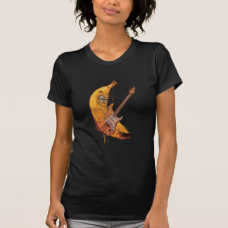 Camiseta Funny Banana Guitar T-Shirt | Cartoon Music Tee