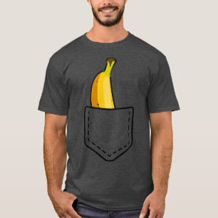 Camiseta Funny Banana Pocket Guay Summer Great Vegan Gift 