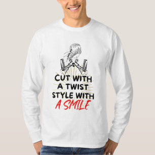 Camiseta Funny Barber Cita Regalo Barbershop Profesionales
