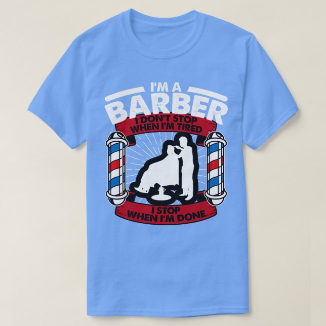 Camiseta Funny Barber Gift Classic TShirt (Diseño del anverso)