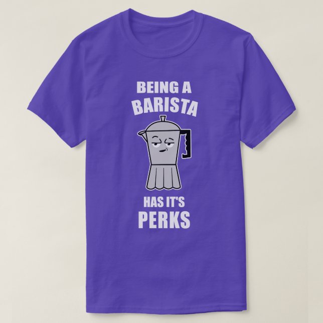 Camiseta Funny Barista Coffee Lover Design (Diseño del anverso)