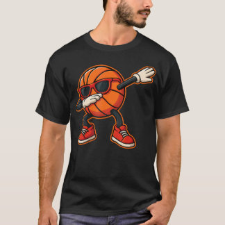 Camiseta Funny Basketball Art For Men Dabbing Basketball Su