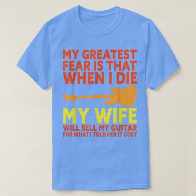 Camiseta Funny Bass Guitar Player Saying Bassist Guitarist  (Diseño del anverso)